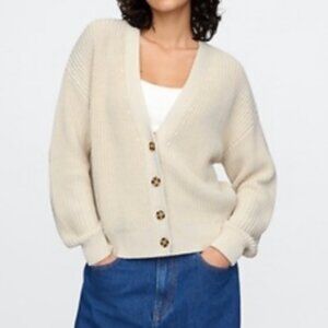 GAP Cardigan | Large, Cream